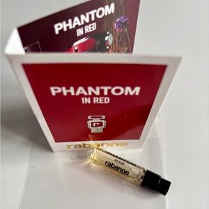 NWT Phantom in Red by Rabanne sample vial